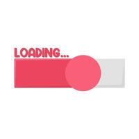 progress loading illustration vector