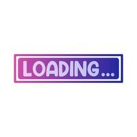 progress loading illustration vector