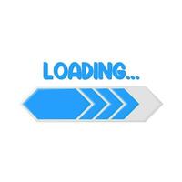 progress loading illustration vector