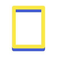 memphis rectangle illustration vector