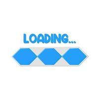 progress loading illustration vector