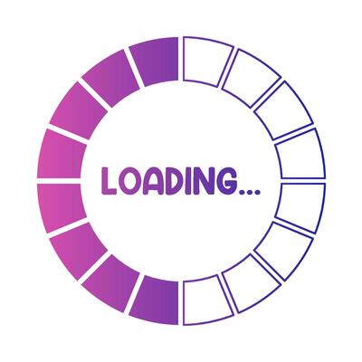 circular loading illustration
