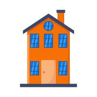 home building illustration vector