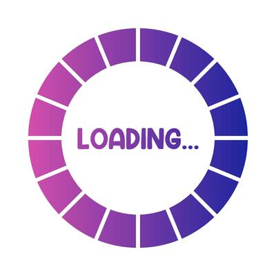circular loading illustration
