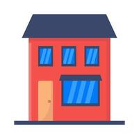 home building illustration vector
