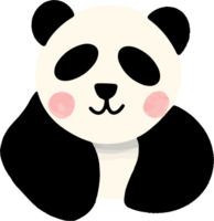 süße Panda-Illustration png