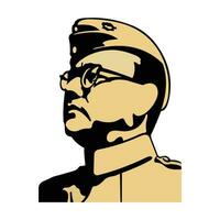 Subhash Chandra Bose vector design