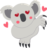 süße Koala-Illustration png