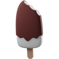 3d illustration ice cream png