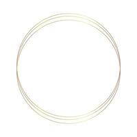 vector circle round frame on a blank background vector