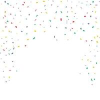 Vector abstract vector confetti background design