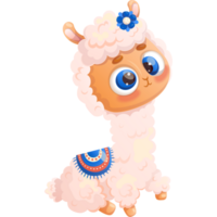 carino lama alpaca png