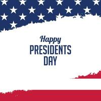 Presidents Day Background Design. vector