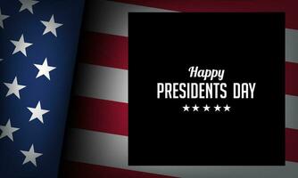 Presidents Day Background Design. vector