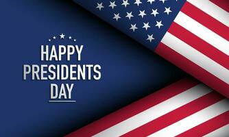 Presidents Day Background Design. vector