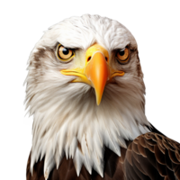 AI generated Eagle isolated on transparent background png