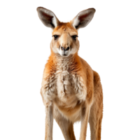 AI generated Kangaroo isolated on transparent background png