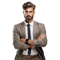 AI generated Stylish man isolated on transparent background png