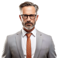 AI generated Stylish man isolated on transparent background png