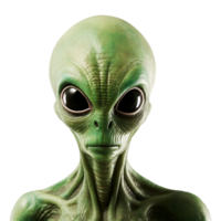 AI generated 3d render alien on transparent background png