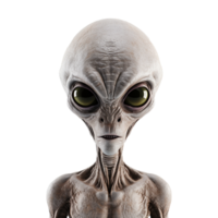 AI generated 3d render alien on transparent background png