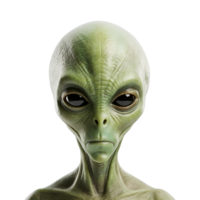 AI generated 3d render alien on transparent background png