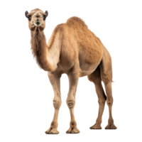 ai gerado camelo isolado em transparente fundo png