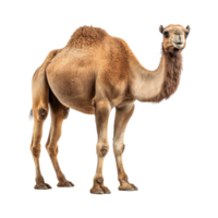 AI generated Camel isolated on transparent background png