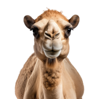 AI generated Camel isolated on transparent background png