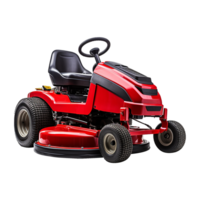 AI generated Gas lawn mower isolated on transparent background png