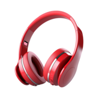 AI generated Wireless headphone isolated on transparent background png