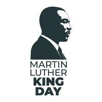 Martin Luther King Jr. Day, vector illustration