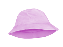 Rosa balde chapéu png transparente