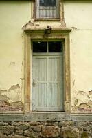 old wooden door photo