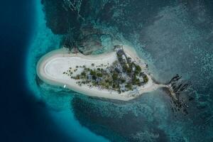 Aerial view of Bagtenga Island North Kay photo