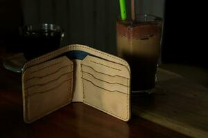 Products made from leather. photo