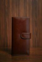 Wallet, cards, credit. Leather wallet photo