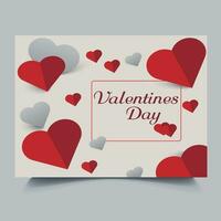 valentines day banner vector