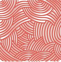 abstract art background of orange lines like ocean waves vector