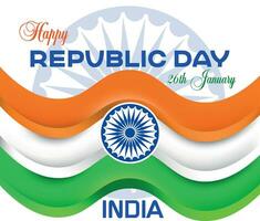 Republic day celebration vector