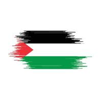 Palestine flag Vector icon design illustration