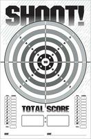 Target for shooting in grayscale colors image vector image