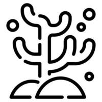 Coral icon illustration for web, app, infographic, etc vector