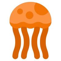 Jellyfish icon illustration for web, app, infographic, etc vector