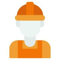 Carpenter icon illustration for web, app, infographic, etc vector