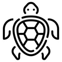 Turtle icon illustration for web, app, infographic, etc vector