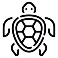 Tortuga icono ilustración para web, aplicación, infografía, etc vector