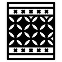 batik icono ilustración para web, aplicación, infografía, etc vector