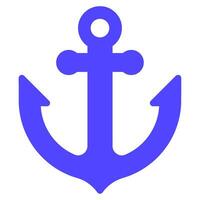 Anchor icon illustration for web, app, infographic, etc vector
