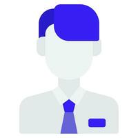 Businessperson icon illustration for web, app, infographic, etc vector